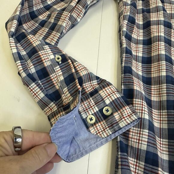 Banana Republic Camden Fit Men’s Plaid Button-Up Shirt - Size Small - Picture 3 of 9